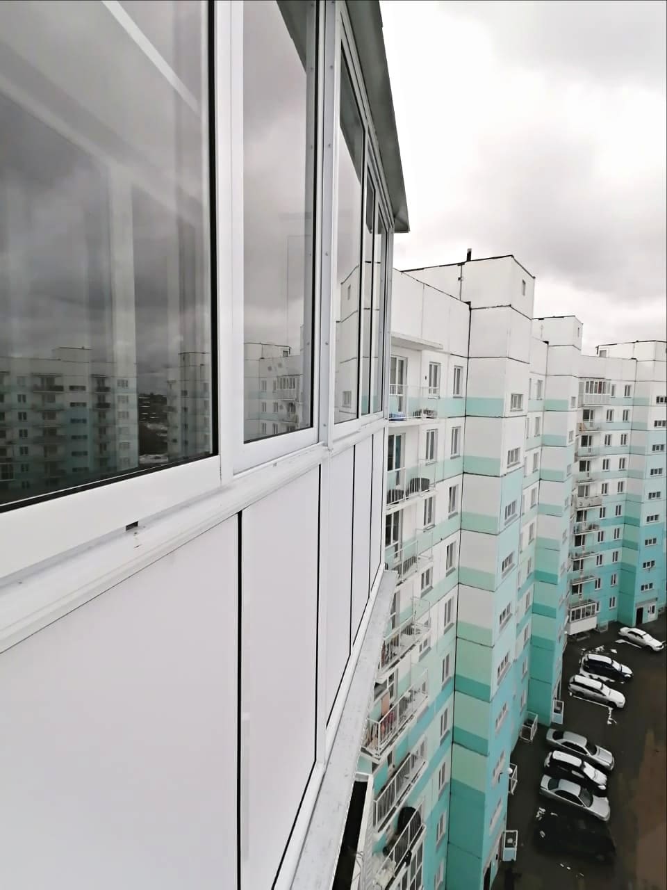 Балкон снаружи